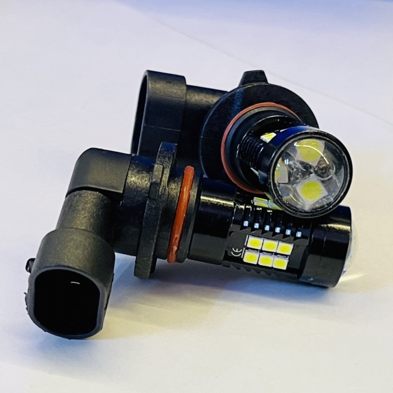 แพ็ค1คู่ 9006 ,H11 21LED 18W 12V หลอดไฟตัดหมอกสำหรับรถยนต์