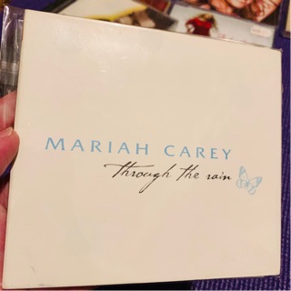 Mariah Carey Through the rain USA promo digipack 3 tracks