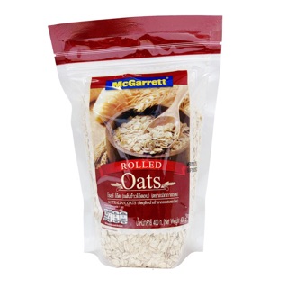 ข้าวโอ๊ต (อบ) 400 กรัม  แม็กกาแรต  Rolled Oats 400 g. McGarrett