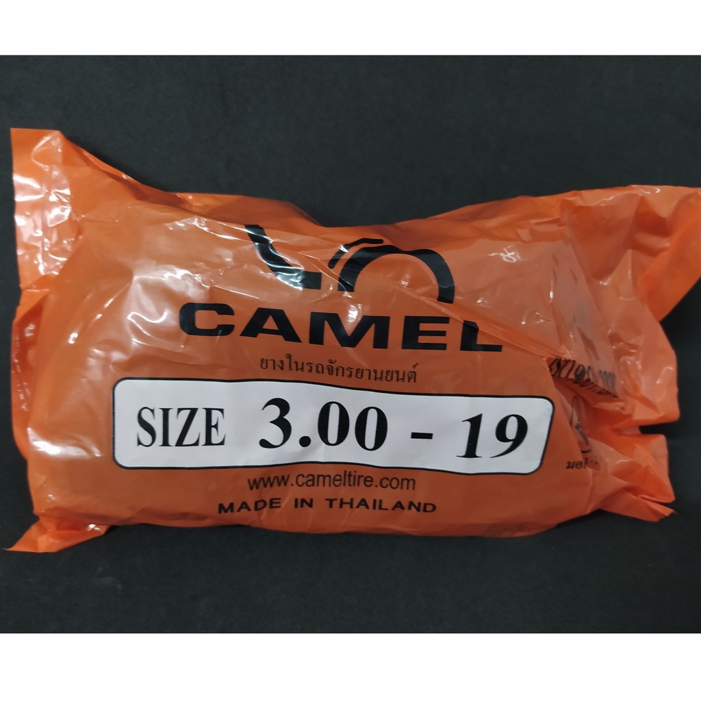 ยางใน ขอบ 19 3.00-19 CAMEL MOTOCYCLE TUBE  UR