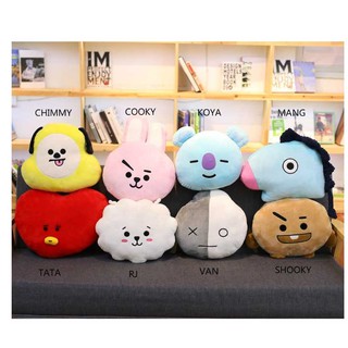 หมอนตุ๊กตา Kpop  หมอนตุ๊กตา Cute Mini Nap Pillow Cushion Stuffed Doll Pillows Gift MNKG