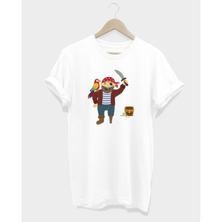 เสื้อยืด ลายโจรสลัด pirate tee shirt