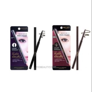 Browit Smooth and Slim Inner Eyeliner 0.1g. น้องฉัตร ขอบตา อินเนอร์ อายไลเนอร์