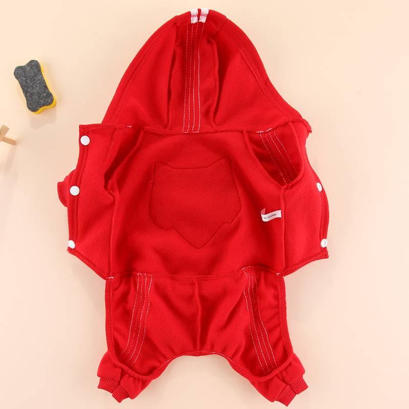 【Yuanzhs Pet】เสื้อผ้าสัตว์เลี้ยงลายหัวเสือแฟชั่นกีฬาเสื้อผ้าสุนัขสี่ขา สุนัขชิสุ ชุดสุนัขเล็ก ชุดน้องหมา ชุดหมาเล็ก เสื้อน้องหมา ชุดเก็บขนสุนัข ชุดหมาปอมเมอเรเนียน เสื้อแมวเด็ก1เดือน ชุดหมา1เดือร【XS-XXL สองสี】 - รูปที่ 5