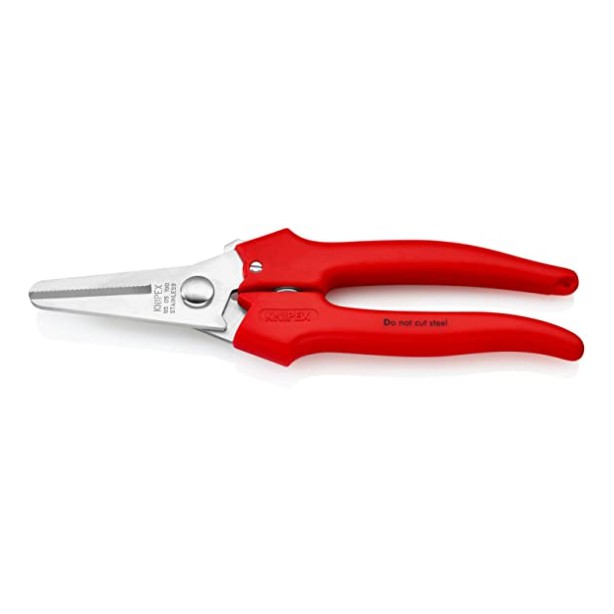 KNIPEX NO.95 05 190 Combination Shears (190mm.) กรรไกรตัดหนัง กรรไกรอเนกประสงค์ Factory Gear By Gear Garage ราคา ถูกที่สุด ดีลบีเคเค