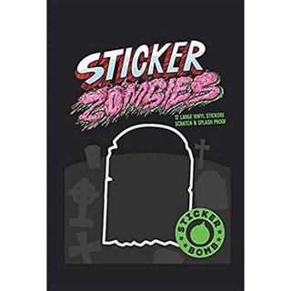 Sticker Zombies : Premium Sticker Packs (STK UNBND) หนังสือภาษาอังกฤษมือ1(New) ส่งจากไทย