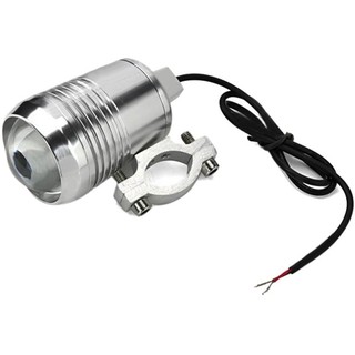 CREE U2 สปอตไลท์โปรเจ็คเตอร์ LED มอเตอร์ไซต์ กันน้ำ (Silver)