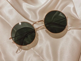 แว่นตาวินเทจ ทรงกลม Vintage Sunglasses