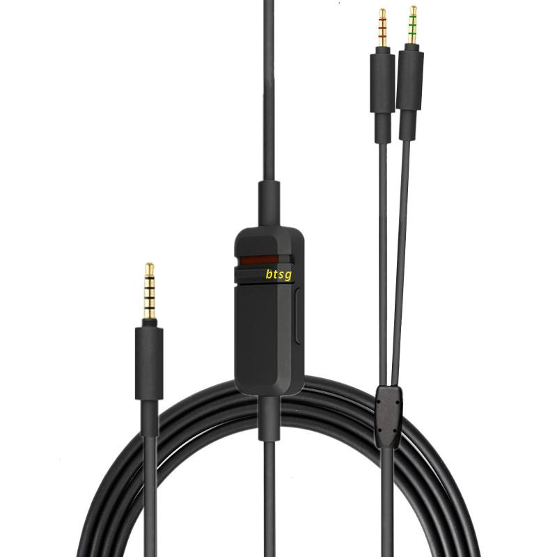 Btsg สายเคเบิลอัพเกรดหูฟัง แบบเปลี่ยน สําหรับ Beyerdynamic MMX300