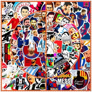 100Pcs/Set ❉ M.C. Age - Leo Messi &amp; Cristiano Ronaldo สติ๊กเกอร์ ❉ Famous Football Sports Player Superstar Waterproof DIY Fashion Decals Doodle สติ๊กเกอร์