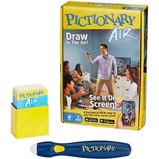 Pictionary Air Drawing Game, Family Game with Light-up Pen and Clue Cards, Links to Smart Devices