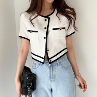 Channel style top #preorder