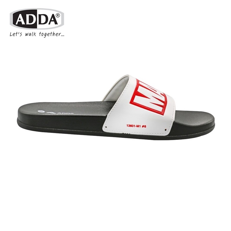 [ลูกค้าใหม่ราคา 1 บาท]🍀ADDA รองเท้าแตะลำลองแบบสวม รุ่น 13601M1🍀 Marvel Avengers (ไซส์ 6-9)
