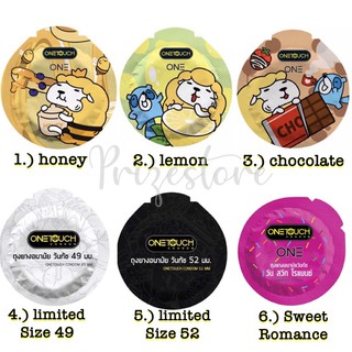 [แบ่ง1ชิ้น] ถุงยางอนามัย วันทัช Onetouch แบ่งขาย1ชิ้น รุ่น L…