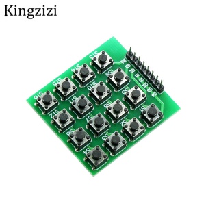 8pin 4x4 4x4 โมดูลคีย์บอร์ด 16 คีย์ Mcu สําหรับ Arduino Diy