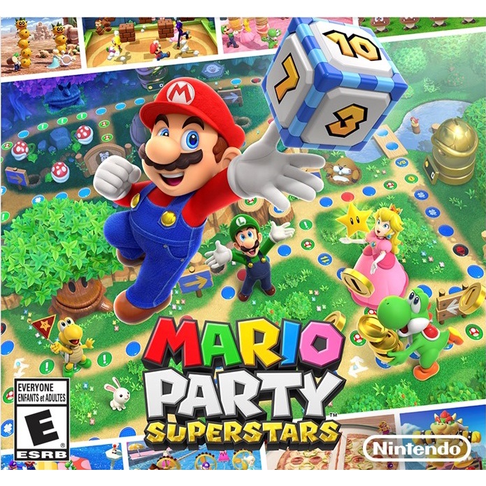 แผ่นเกมส์ Nintendo switch มือ 1 Mario party superstar