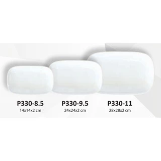SB Melamine จานเปลเมลามีน จานสี่เหลี่ยม จานเมลามีน 8.5-11 นิ้ว