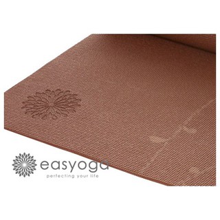 easyoga เสื่อโยคะ Premium Nadi Vine - สีน้ำตาลอมแดง (W 61 x L 173 cm x H 5.5 mm)