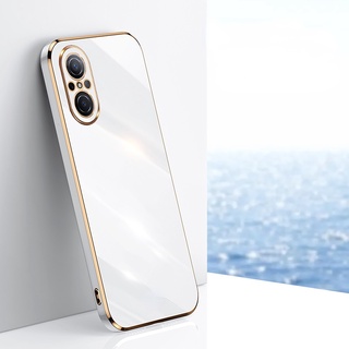 เคสโทรศัพท์มือถือแบบนิ่ม TPU ทรงสี่เหลี่ยม หรูหรา สําหรับ Huawei Nova 9 9se 9pro