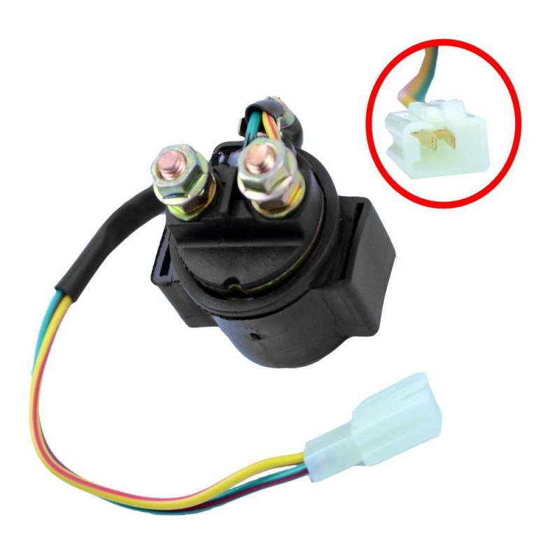 For GY6 50cc 125cc 150cc 250cc ATV Ignition Coil Starter Solenoid Relay For Scooter ATV Moped Motorcycle Replacement Acc