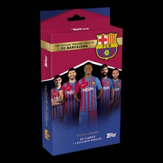 [พร้อมส่ง] กล่อง Topps FC Barcelona Official Team Set