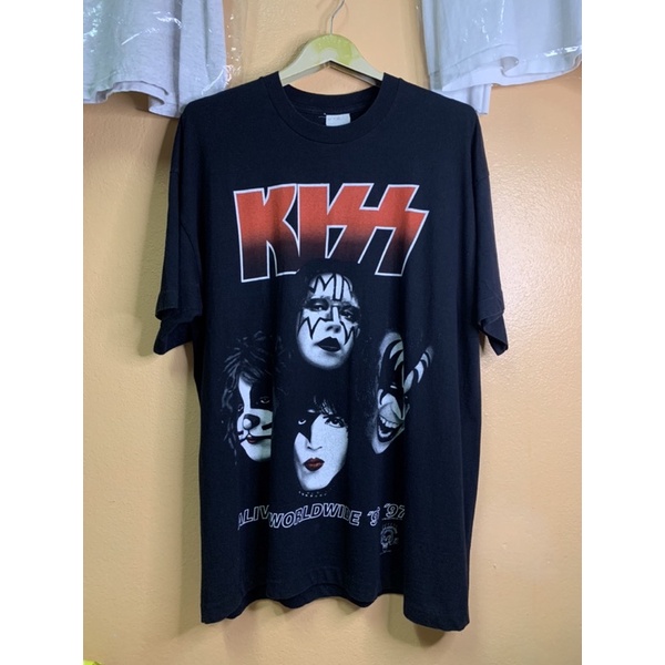 เสื้อยืดวินเทจ เสื้อวงkiss