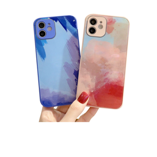 เคสไอโฟน ลาย Art กระจกใส ขอบนิ่ม เคสโทรศัพท์ iPhone ป้องกันไอโฟนรอบด้าน ป้องกันกล้องหลัง สำหรับ iPhone 7 ขึ้นไป