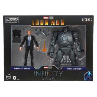 Hasbro Marvel Legends Infinity Saga Iron Monger and Obadiah