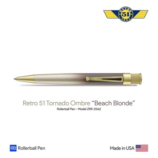 Retro 51 Tornado Ombre "Beach Blonde" Rollerball Pen - ปากกาโรลเลอร์บอลล์เรโทร 51 ทอร์นาโด