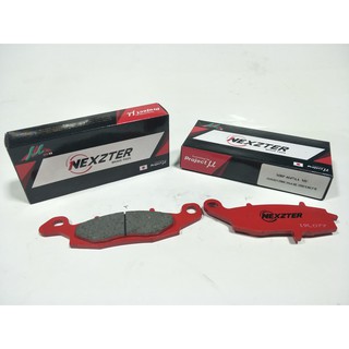 ผ้าเบรคNexzter หน้าซ้าย kawasaki er6n ninja650 versys650