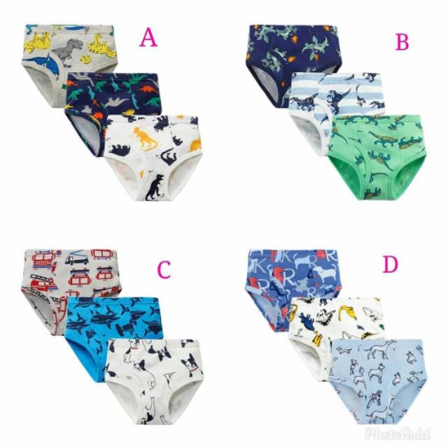 BOY UNDERWEAR (UWB)/IMPORTED BOYS UNDERWEAR/BOYS PATTERNED UNDERWEAR