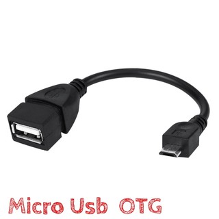 Micro USB OTG Mini Usb 5Pin อะแดปเตอร์สายเคเบิ้ล USB 2.0 Connector Cord สำหรับ Android Xiaomi Redmi Note 5 Samsung S 6