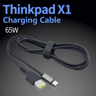 Cre USB C Type C 65 W อะแดปเตอร์ชาร์จสำหรับ Lenovo ThinkPad X