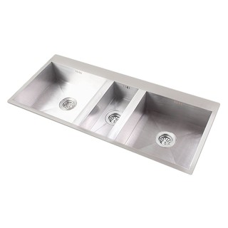 SINK BUILT 2.5Bowl LUCKY FLAME EUS-1253 STAINLESS ซิงค์ฝัง 2.5หลุม LUCKY FLAME EUS-1253 สเตนเลส อ่างล้างจานฝัง อ่างล้างจ