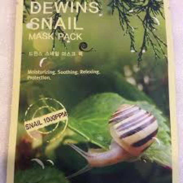 Dewins Snail mask pack