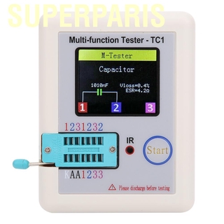 เครื่องทดสอบทรานซิสเตอร์หน้าจอ 3 . 5 นิ้ว Tft Tc1 สําหรับตัวเก็บประจุไดโอด