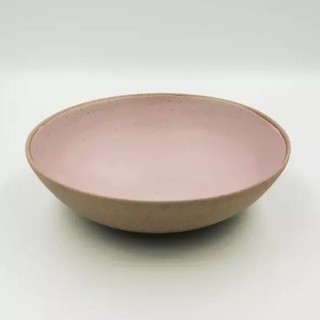 ICONCRAFT Soup Bowl Natural Crepe Pink Poungphet by BPC