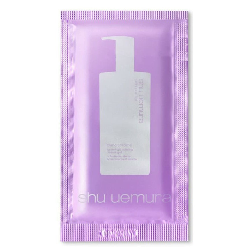 SHU UEMURA blanc:chroma lightening & polishing cleansing oil 4 ml.