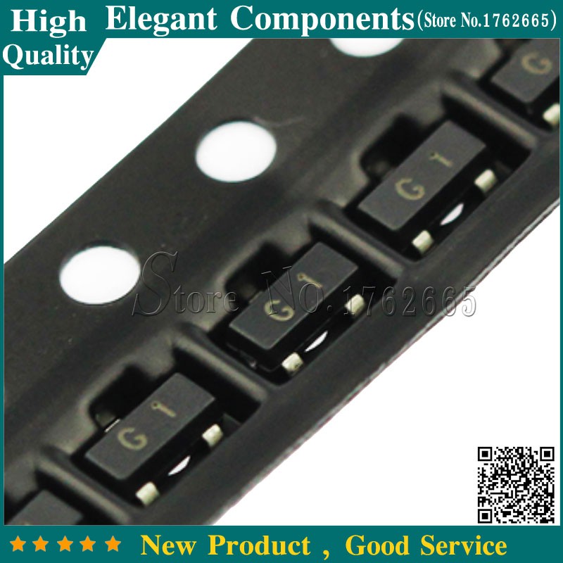 100PCS MMBT5551 SOT23 2N5551 SOT-23 G1 MMBT5551LT1G NPN ทรานซิสเตอร์