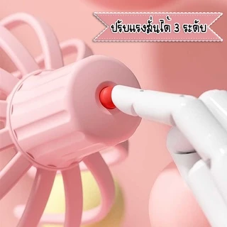 [พร้อมส่ง] เครื่องนวดหัวไฟฟ้า เครื่องนวด USB เครื่องนวดศีรษะเพื่อความผ่อนคลาย สั่นแรง 3 ระดับ