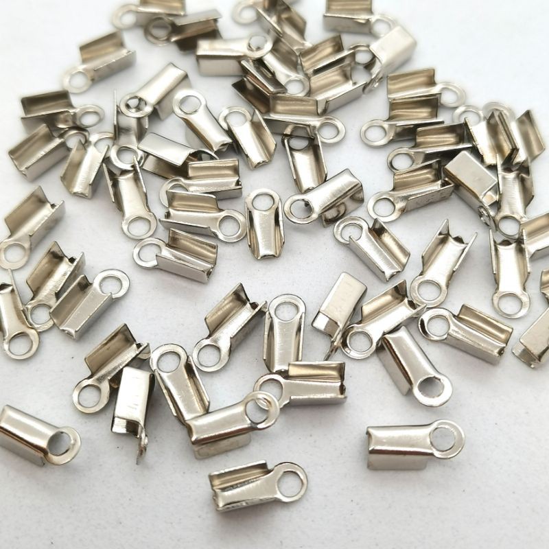 Fold Over Cord End ขนาด 5mm x 3mm