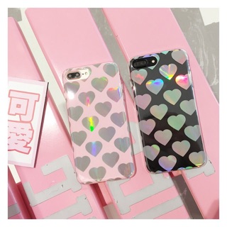 เคสไอโฟน 6/6+/7/7+/8/8+ ❤️ หัวใจโฮโลแกรม