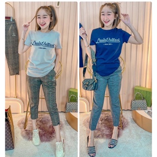 เสื้อยืดงานปักงานแบรนด์ Hiend ปัก ลายLV #Leeya shop  งานสวยหรูงานสวยผ้านิ่ม