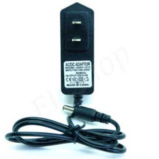 AC to DC อะแดปเตอร์ Adapter 12V 1A 1000mA ( 5.5 x 2.5 มม.) (ขนาดหัว 2.5 / 1.7)