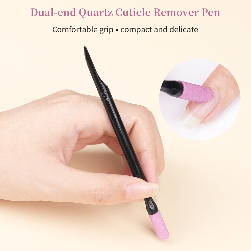 Born PRETTY อุปกรณ์กําจัดหนังกําพร้า หนังกําพร้า แบบสองหัว ล้างทําความสะอาดได้ 1 ชิ้น - รูปที่ 5