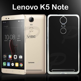 เคสใส เลอโนโว่ เค5โน้ต / เค6โน้ต / เค8โน้ต แบบหลังนิ่ม Tpu Case For Lenovo K5 Note / K6 Note / K8 Note (5.5") Clear