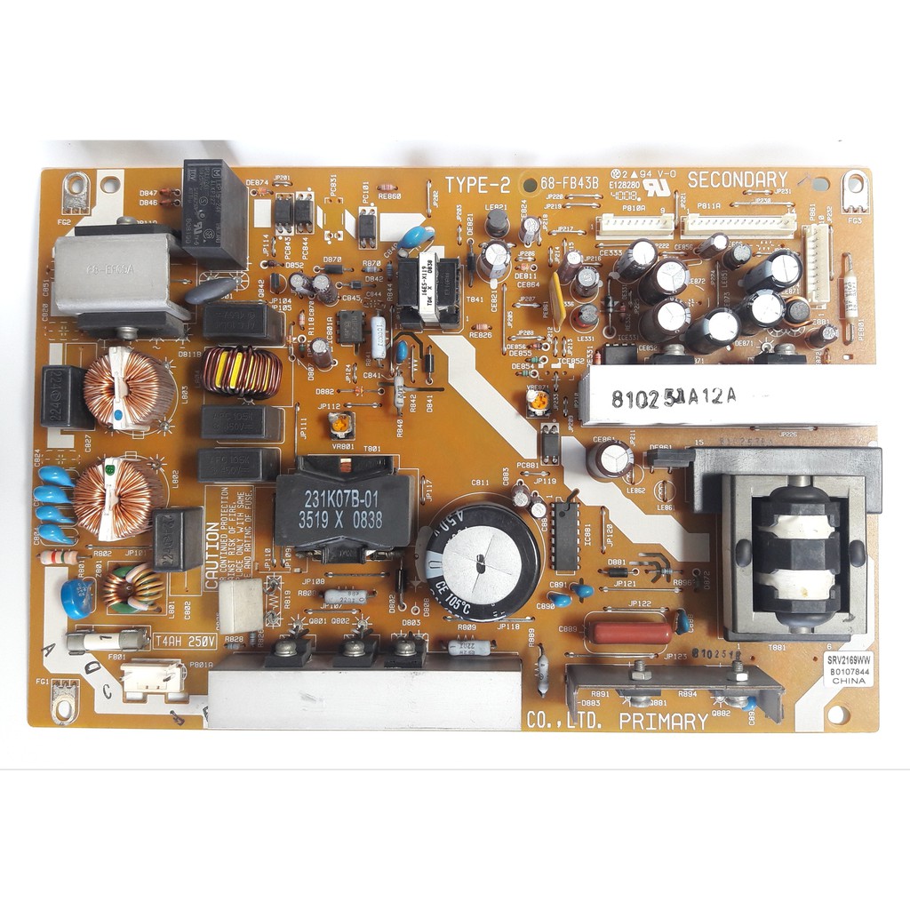 Power Supply Toshiba 32AV550E / 32AV600T  [SRV2169WW]
