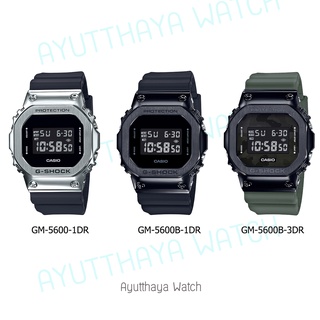 [ของแท้] Casio G-Shock นาฬิกาข้อมือ รุ่น GM-5600-1DR, GM-5600B-1DR, GM-5600B-3DR ของแท้ รับประกันศูนย์ CMG 1 ปี