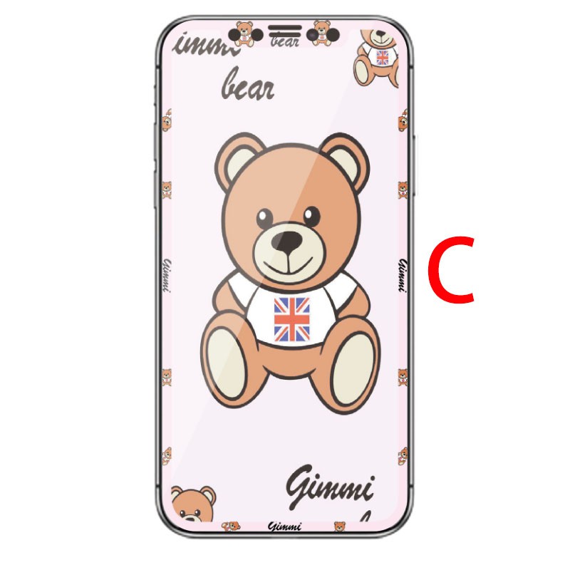 Front screen protector bear ฟิล์มกระจกเต็มจอ iphone11pro ฟิล์มป้องกัน