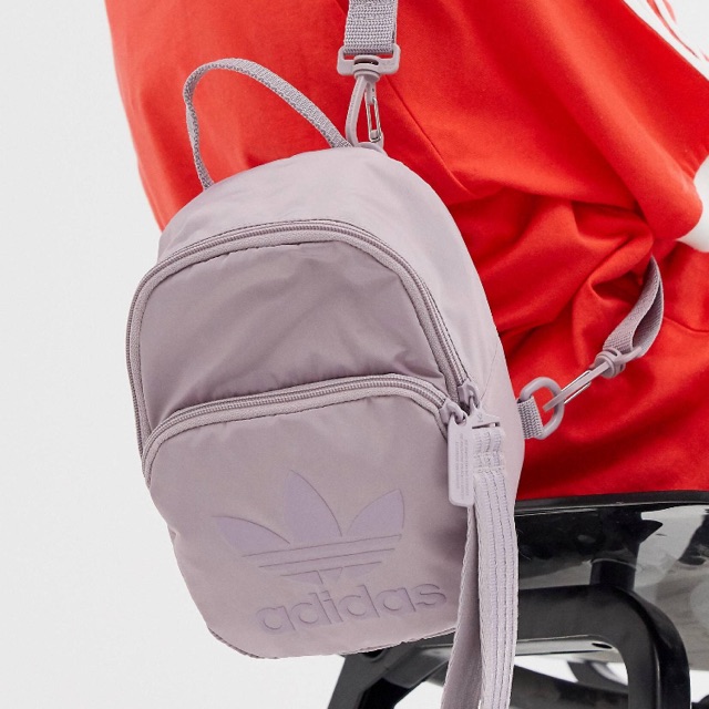 กระเป๋า adidas originals mini backpack in purple